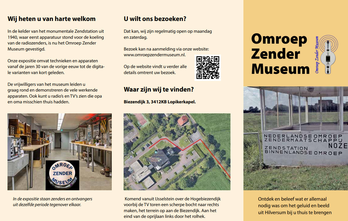 De nieuwsbrief van het Omroep Zender Museum