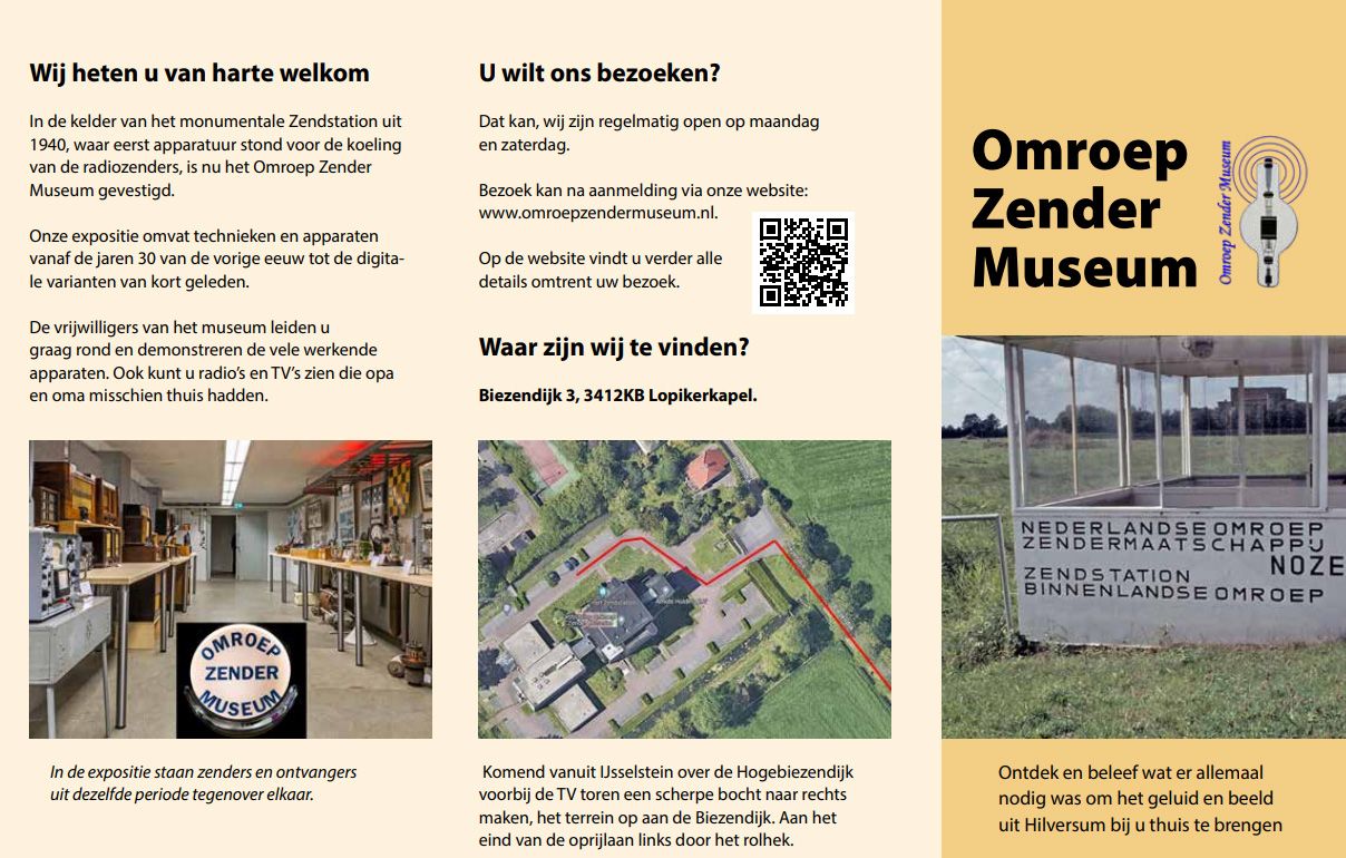 De nieuwsbrief van het Omroep Zender Museum